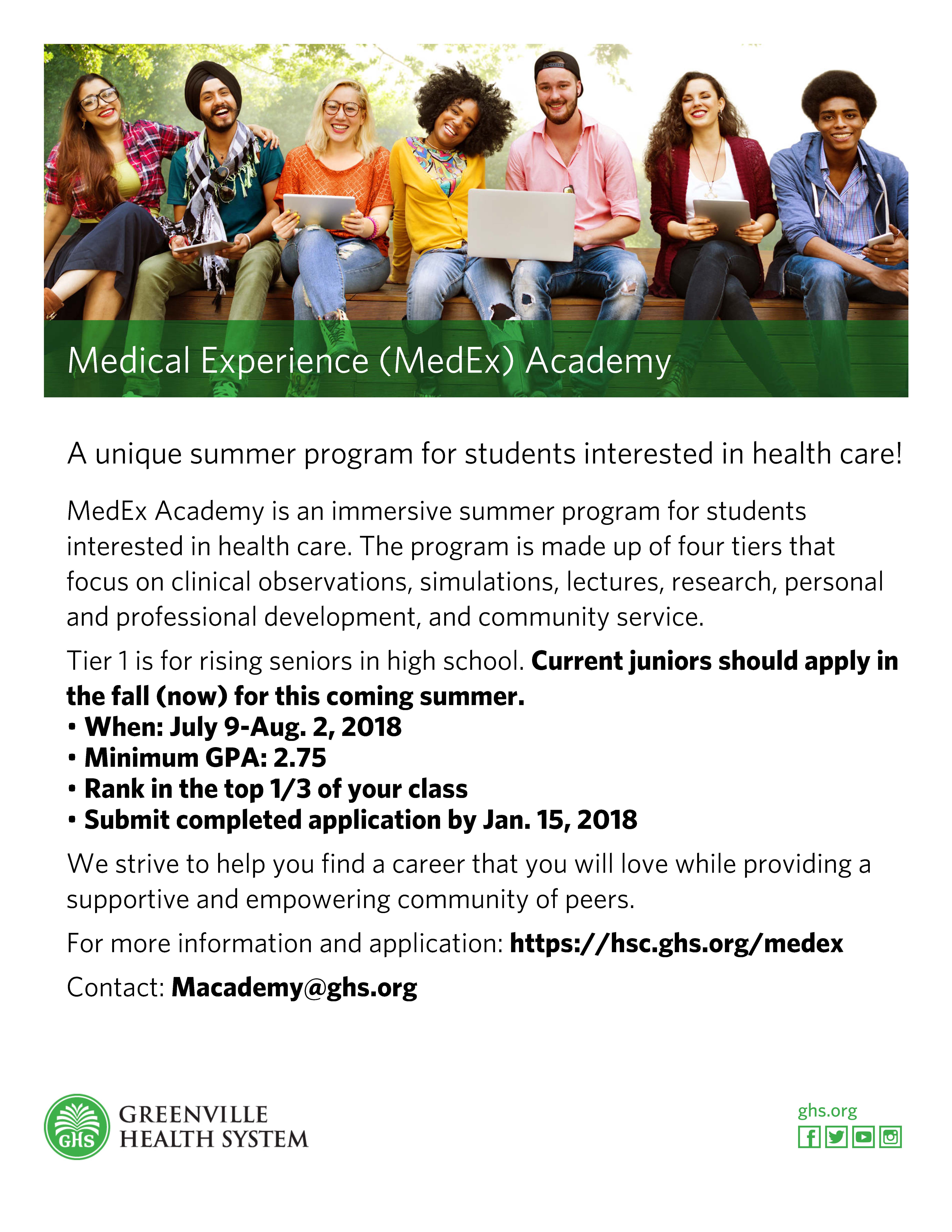 Medical Experience (MedEx) Academy - Upstate AHEC